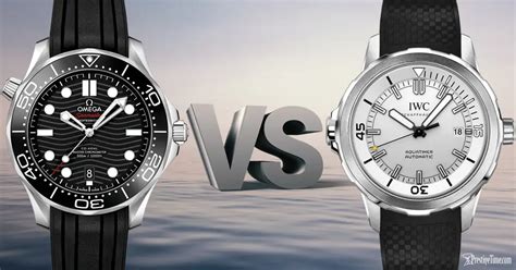 Omega Seamaster vs IWC